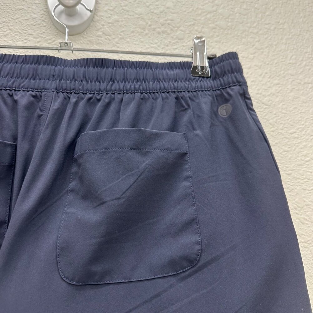 Talbots Navy Blue Crop Performance Quick Dry Pants Womens size Medium Petite NEW - Picture 6 of 11